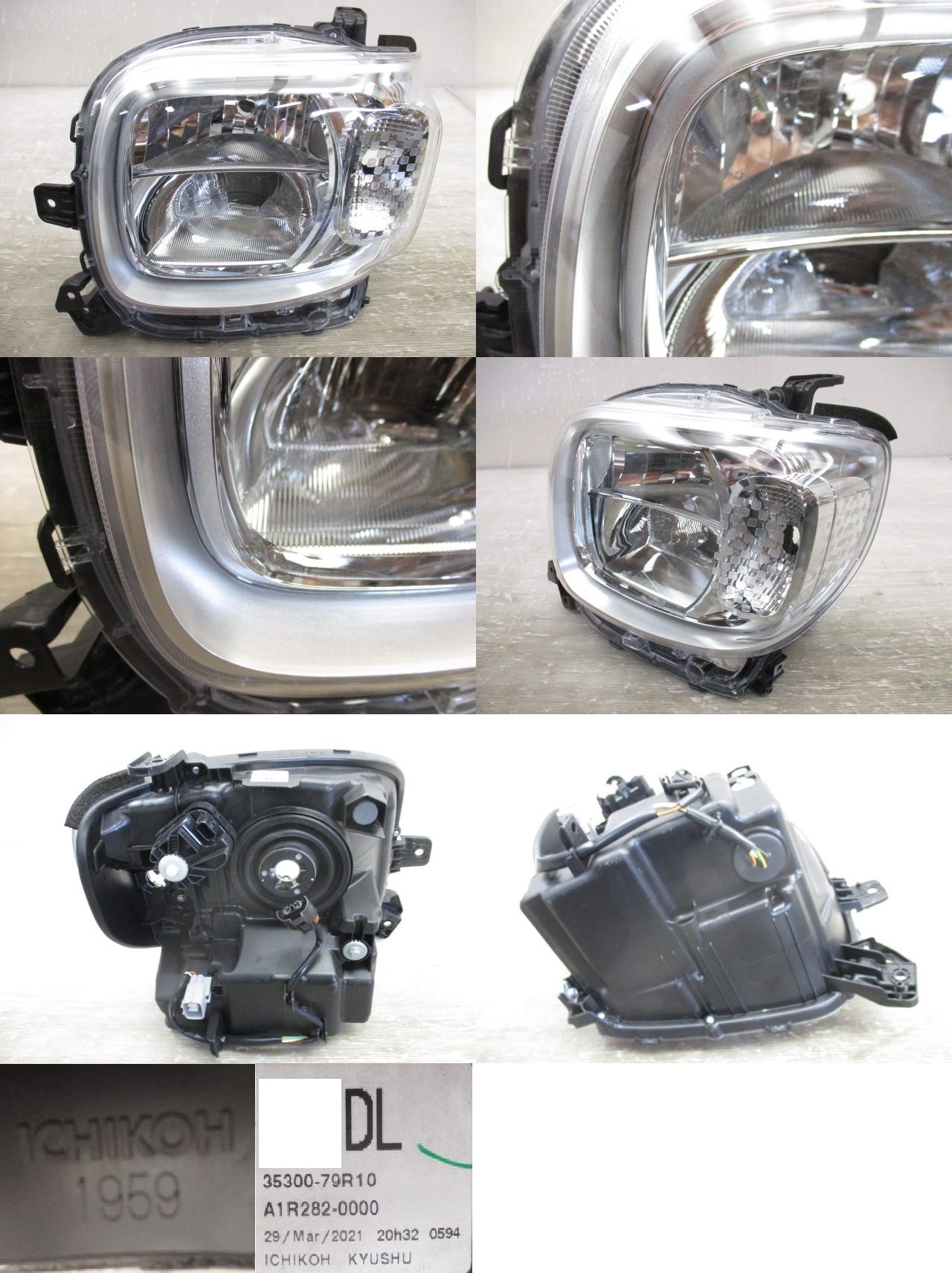 人気商品!! スペーシア MK53S 右 ヘッドライト ICHIKOH1959 DL | www