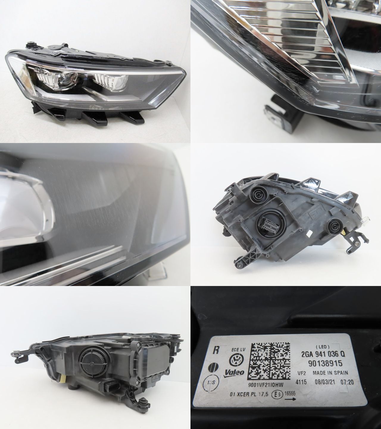 ワーゲンT-Rocティーロック 左 ライトLED 2GA 941 035 Q ワーゲンT-Rocティーロック 左 ライトLED 2GA 941 035 Q ワーゲンT-Roc